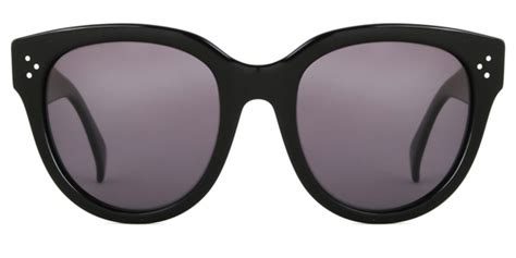 celine cl41755|CELINE Audrey Sunglasses CL 41755 Black .